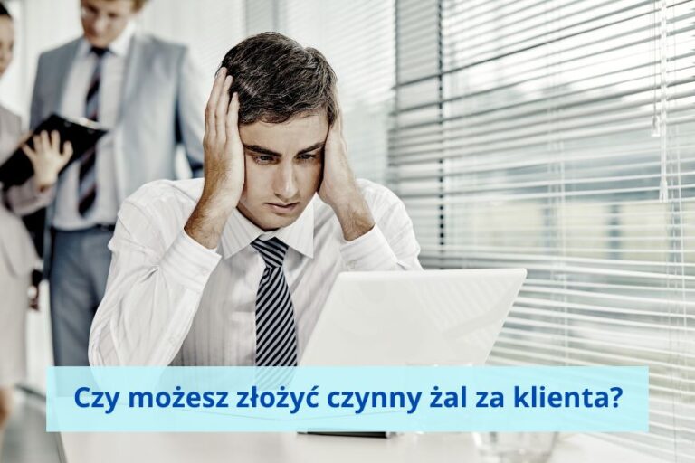 Czy biuro rachunkowe może złożyć czynny żal za klienta?