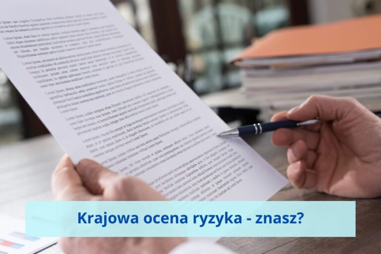 Krajowa ocena ryzyka – dlaczego powinieneś ją poznać?
